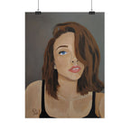 Rolled Poster — Portrait "Freckled Girl" Art Print