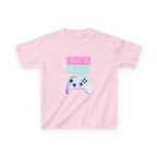 Game Over Kids T-Shirt Pastel Gamer Controller Tee