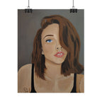 Rolled Poster — Portrait "Freckled Girl" Art Print
