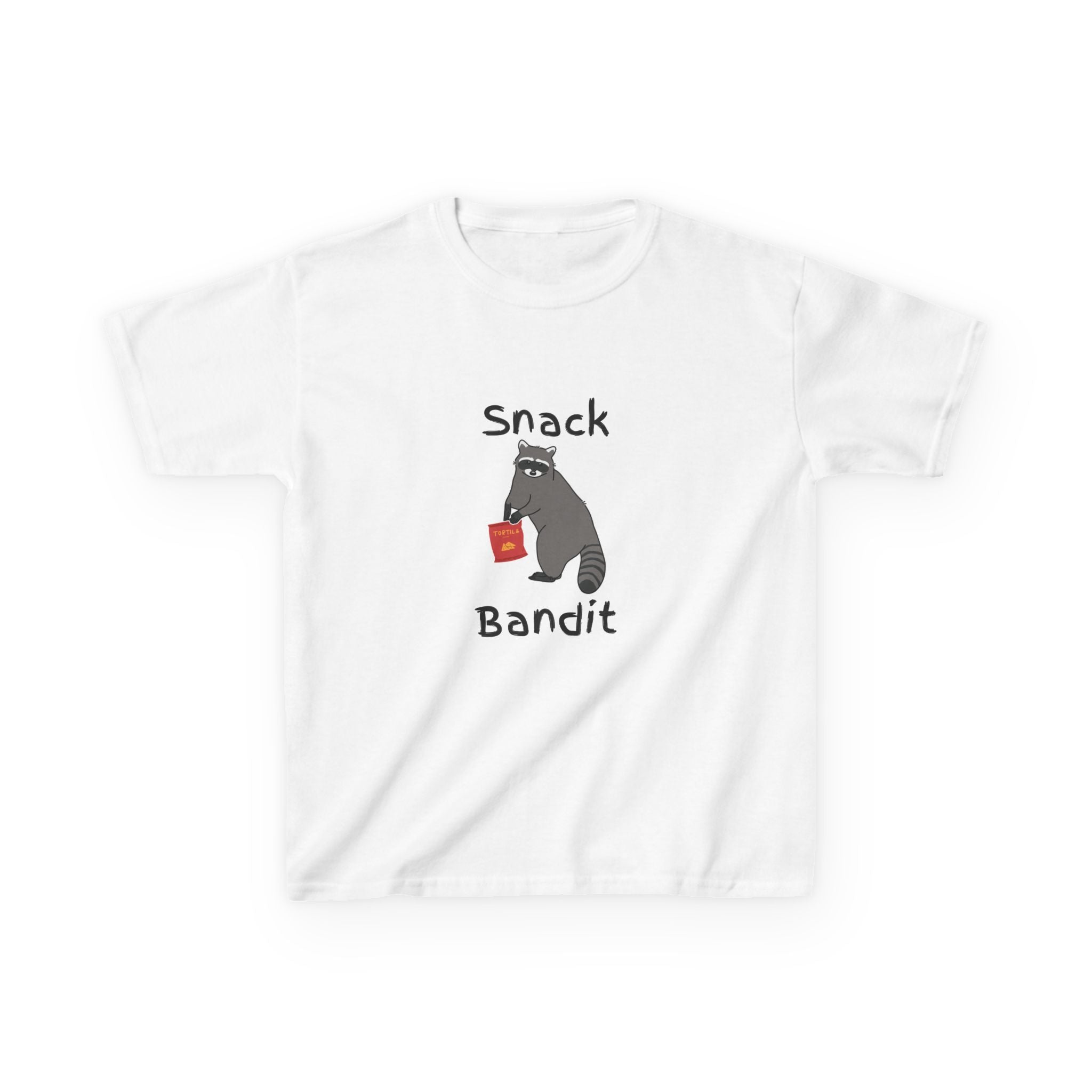 Youth "Snack Bandit" Raccoon Kid Graphic T-Shirt