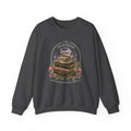 True Crime Book Club Sweatshirt — "True Crime & Tea" Vintage Stack Design