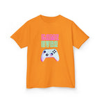 Game Over Kids T-Shirt Pastel Gamer Controller Tee