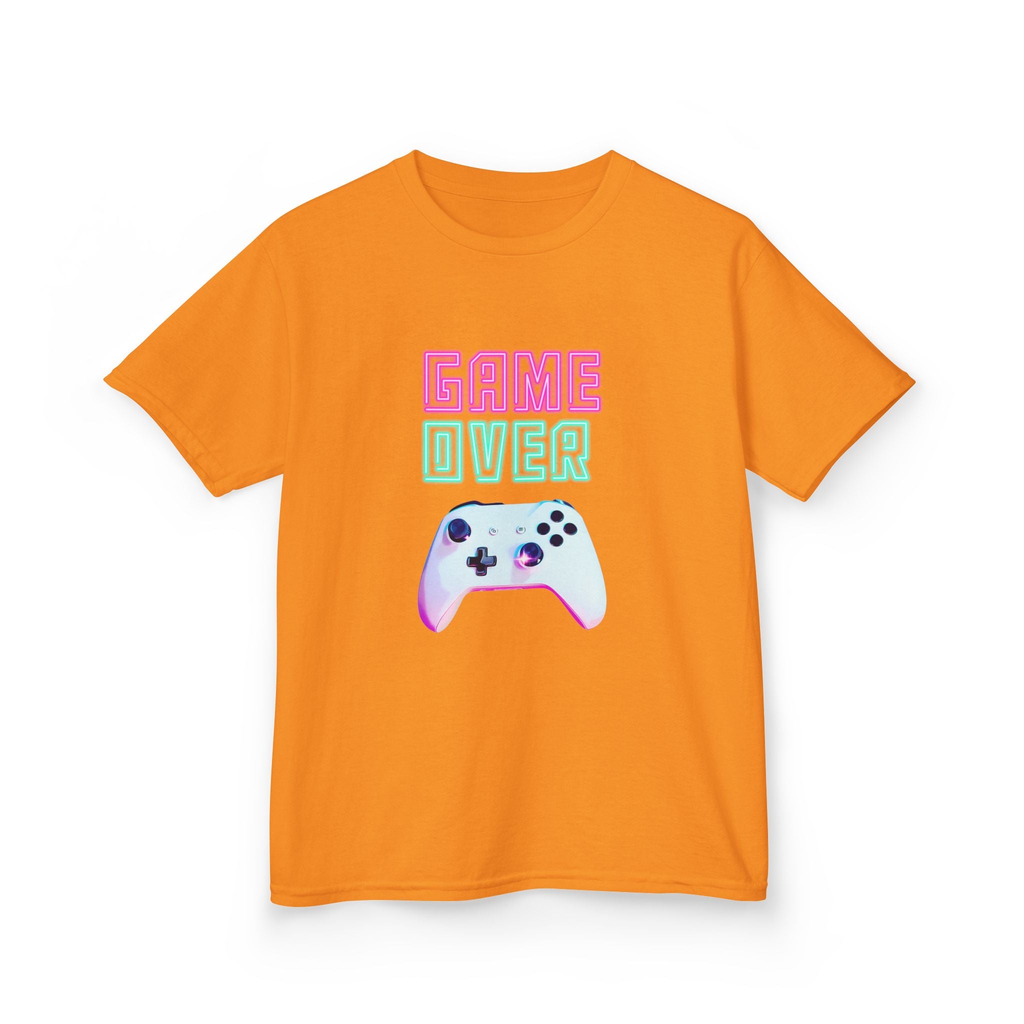 Game Over Kids T-Shirt Pastel Gamer Controller Tee