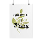 "Growth Is Messy" Botanical Wall Art Print