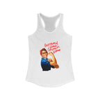 Personalize it! Women's Empowered Women Ideal Racerback Tank