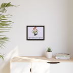 Personalize it! "Your Mind is Your Only Limit" Framed Canvas Wall Art