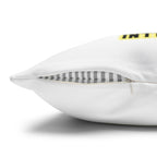 Throw Pillow — "Finally We Found Intelligent Life" UFO Cat Abduction