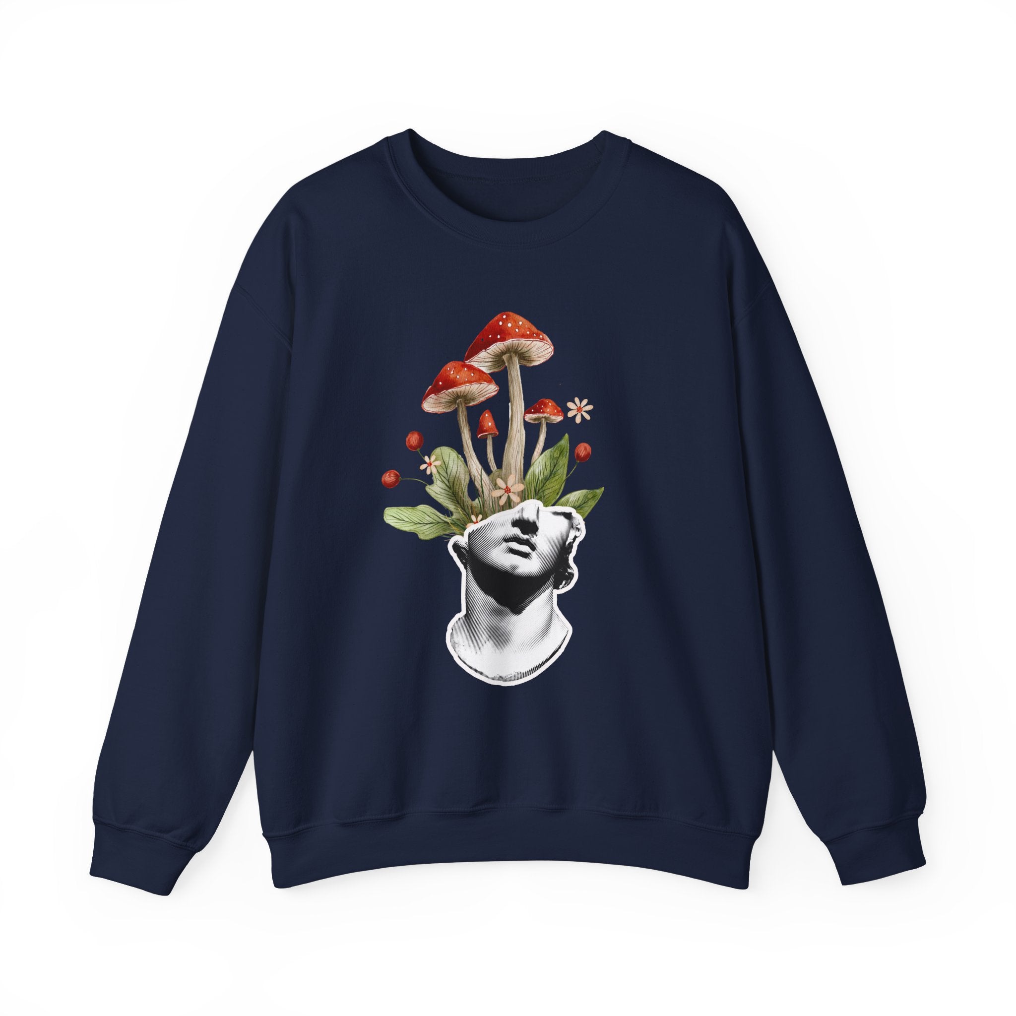 Mushroom Head Unisex Heavy Blend™ Crewneck Sweatshirt