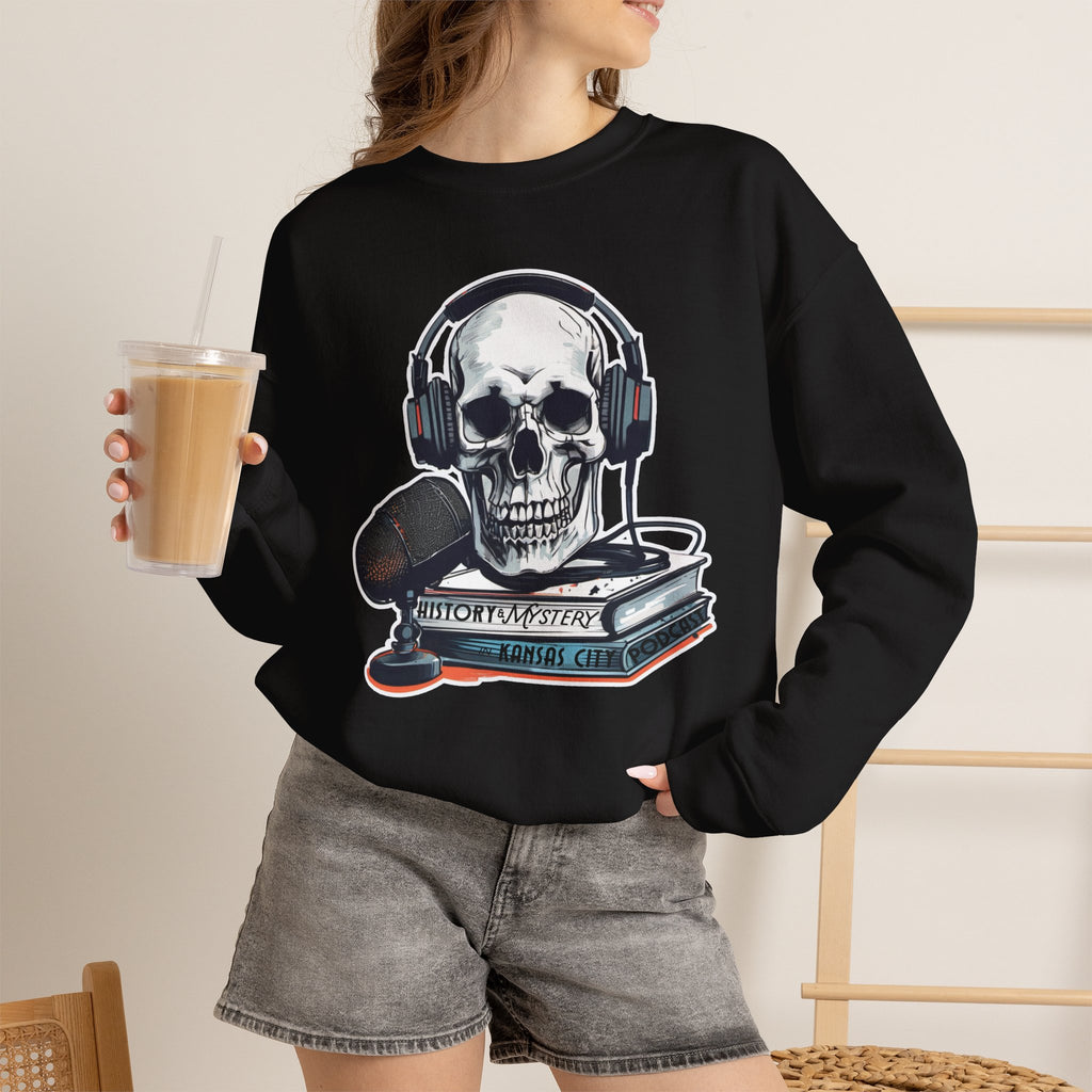 History & Mystery in Kansas City Podcast Crewneck Sweatshirt
