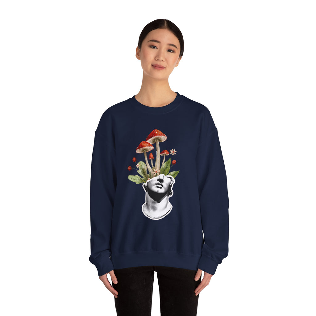 Mushroom Head Unisex Heavy Blend™ Crewneck Sweatshirt