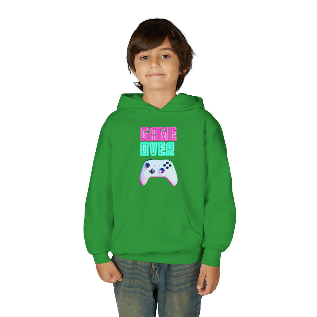 Youth  Game Over Heavy Blend Hooded Sweatshirt