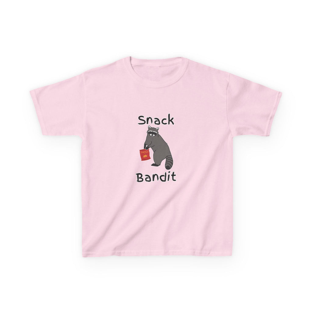 Youth "Snack Bandit" Raccoon Kid Graphic T-Shirt