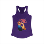 Personalize it! Women's Empowered Women Ideal Racerback Tank