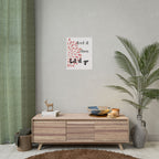 “Feel It Then Let It Go” Inspirational Wall Art