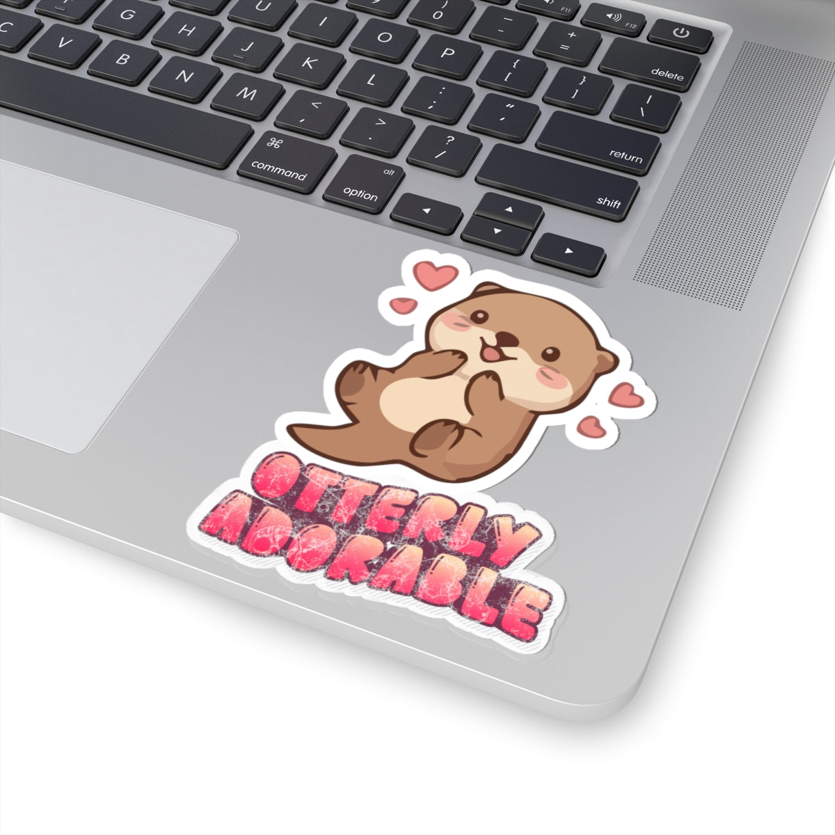 Otterly Adorable Kiss-Cut Sticker