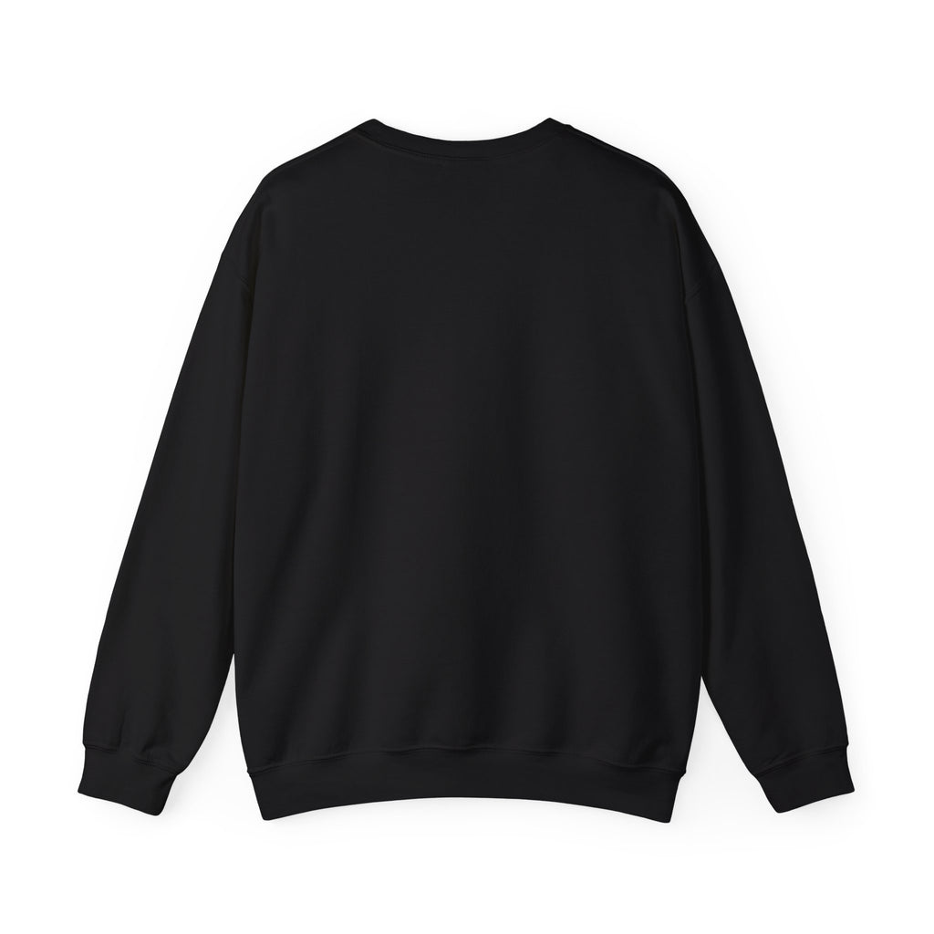 Crewneck Sweatshirt — Screaming Crow Graphic with "FUC AWF" Text