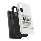 'Whoever's Controlling me...Do Better' 404 Not Found Tech Phone Case — Glitch Art Protective Cover