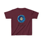 Personalize it! Youth 'Wear Your Imagination' Blue Flower Face Graphic