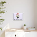Personalize it! "Your Mind is Your Only Limit" Framed Canvas Wall Art