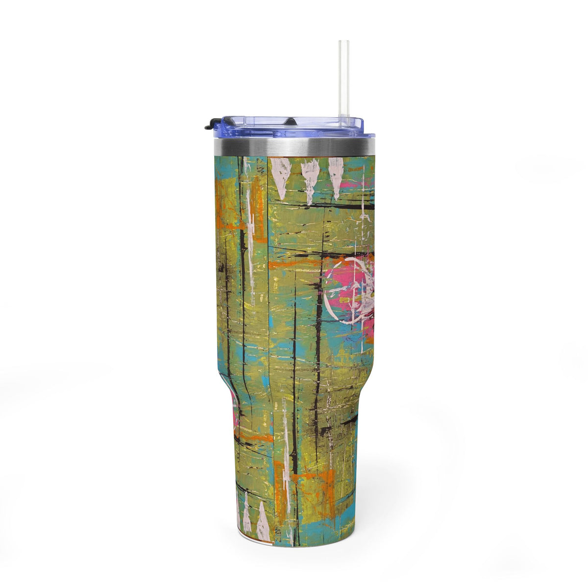40oz Vacuum Tumbler — 1980's Puke