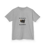 Youth 'No Thoughts Just Vibes' Cat Graphic Shirt