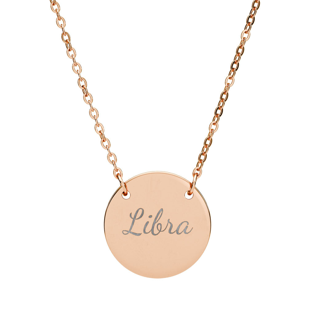 Personalized Zodiac Pendant