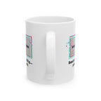 Retro 'Rendering Reality...Please Wait’ Ceramic Mug — Nostalgic 11oz/15oz Coffee Cup
