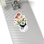 Mushroom Head Kiss-Cut Sticker