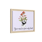 Personalize it! "Your Mind is Your Only Limit" Framed Canvas Wall Art