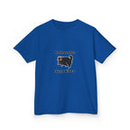 Youth 'No Thoughts Just Vibes' Cat Graphic Shirt