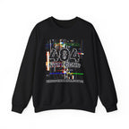 404 Not Found Crewneck Sweatshirt — Glitch Tech Graphic Pullover