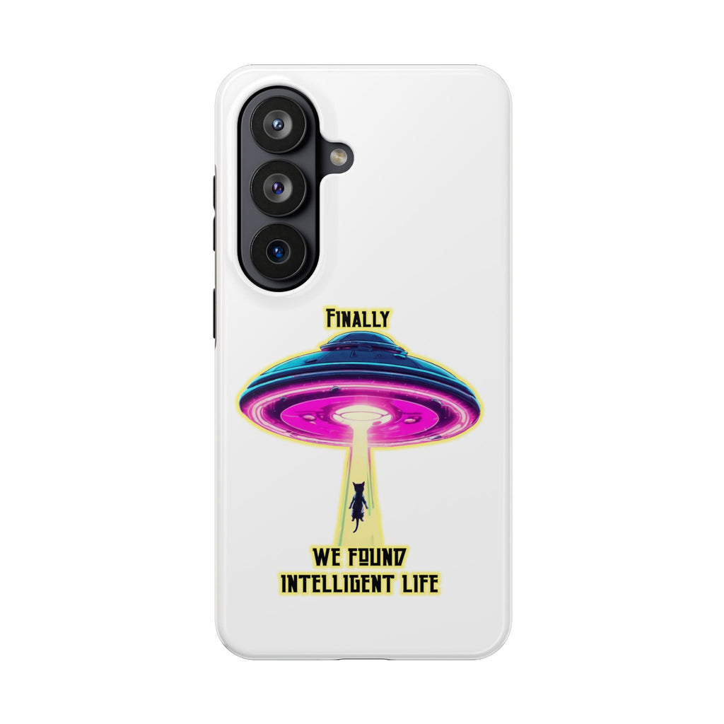 UFO Phone Case - "Intelligent Life" Protective Tough Case