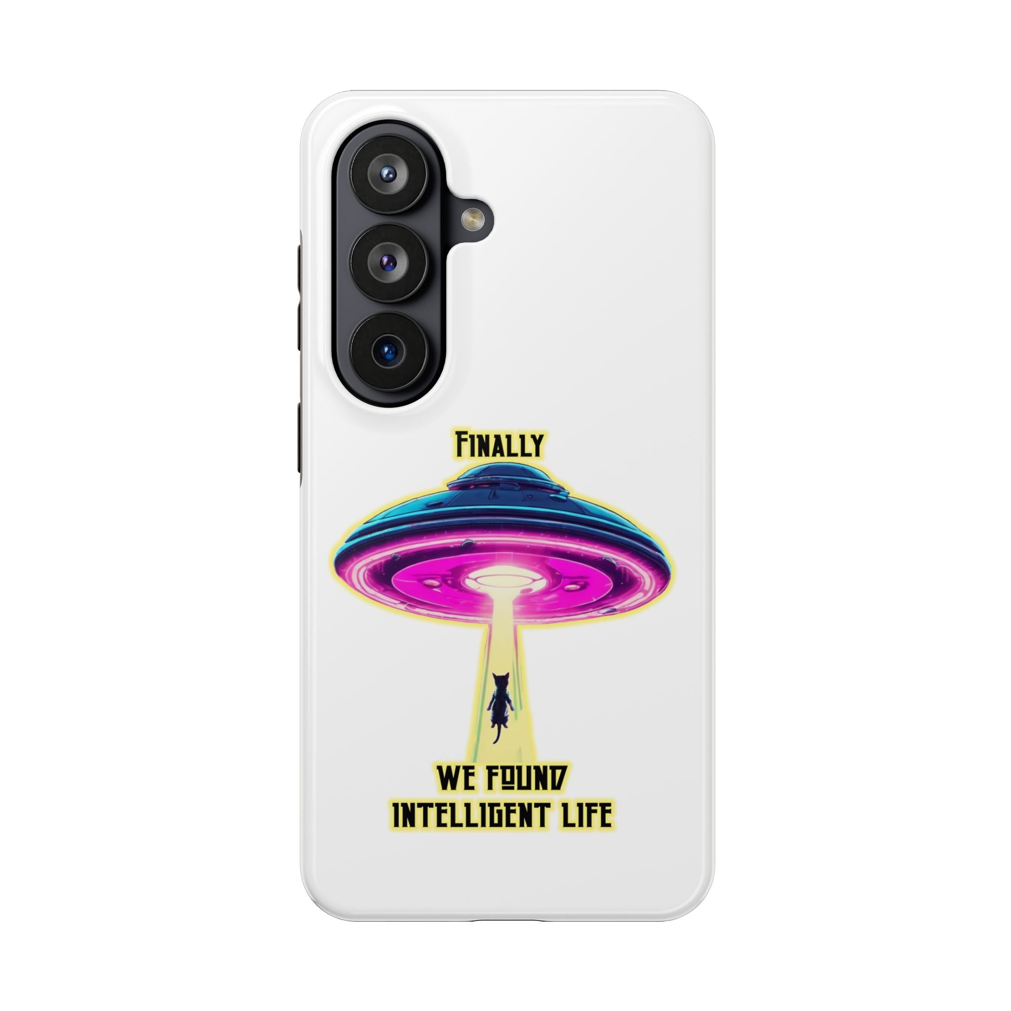 UFO Phone Case - "Intelligent Life" Protective Tough Case