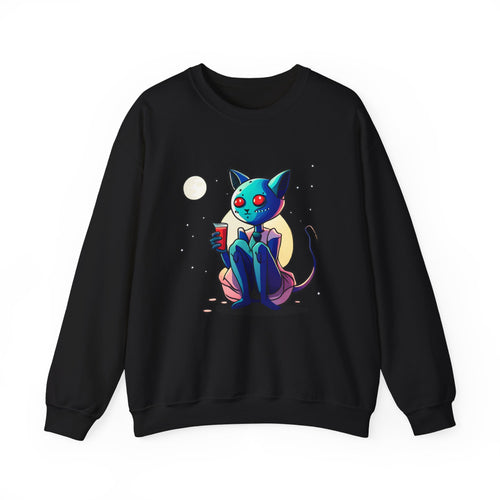 Alien Cat Crewneck Sweatshirt