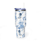 40oz Girly Western Floral Tumbler