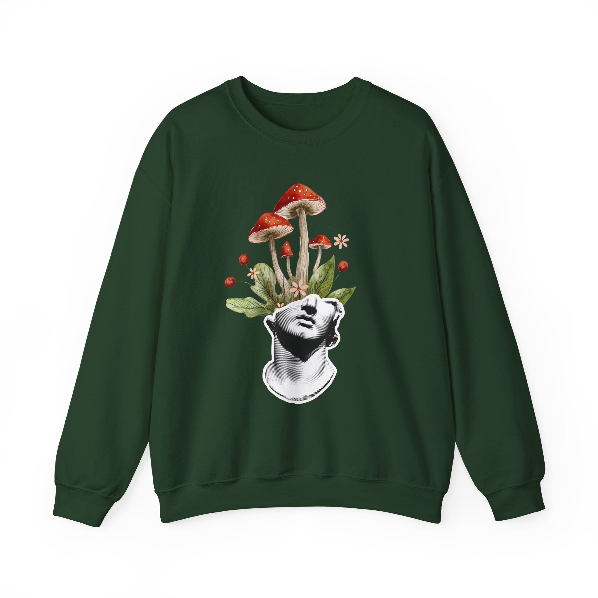 Mushroom Head Unisex Heavy Blend™ Crewneck Sweatshirt