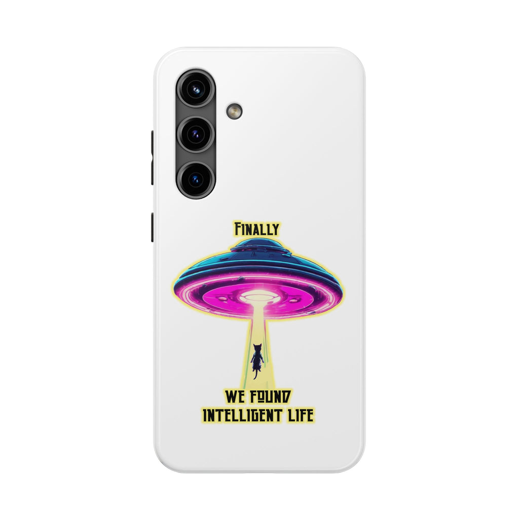 UFO Phone Case - "Intelligent Life" Protective Tough Case