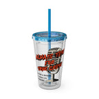 Always Time for True Crime Tumbler with Straw, 16oz