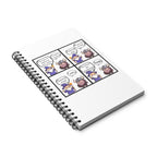 Cute Comic Spiral Journal – D&D Themed Notebook