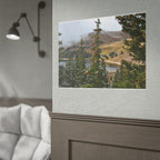Colorado Mountain Lake Landscape — Scenic Nature Wall Art Rolled Poster