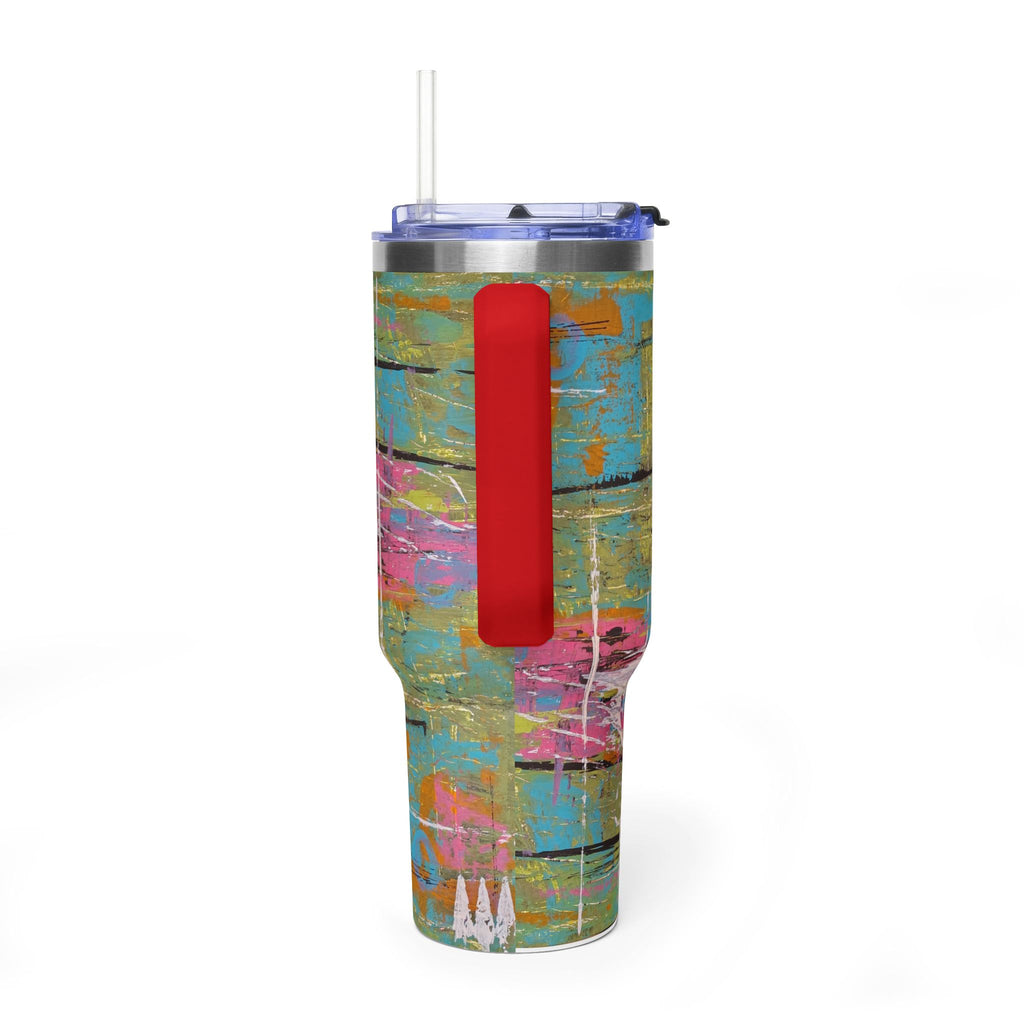40oz Vacuum Tumbler — 1980's Puke
