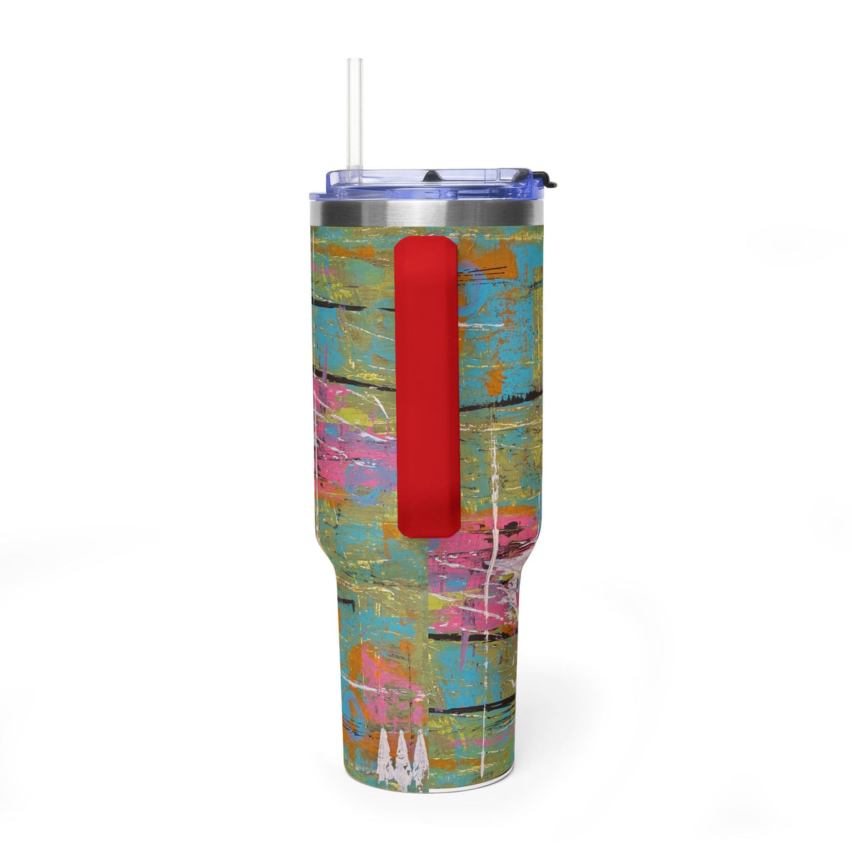 40oz Vacuum Tumbler — 1980's Puke