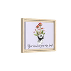 Personalize it! "Your Mind is Your Only Limit" Framed Canvas Wall Art