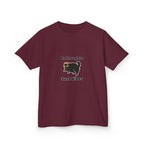 Youth 'No Thoughts Just Vibes' Cat Graphic Shirt