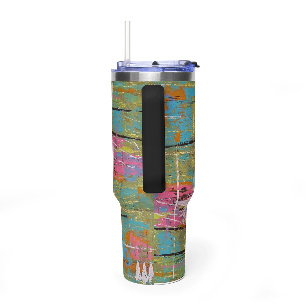40oz Vacuum Tumbler — 1980's Puke