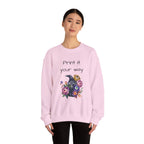 Personalize it! Crewneck Sweatshirt Surreal Design, Casual Pullover