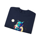 Alien Cat Crewneck Sweatshirt