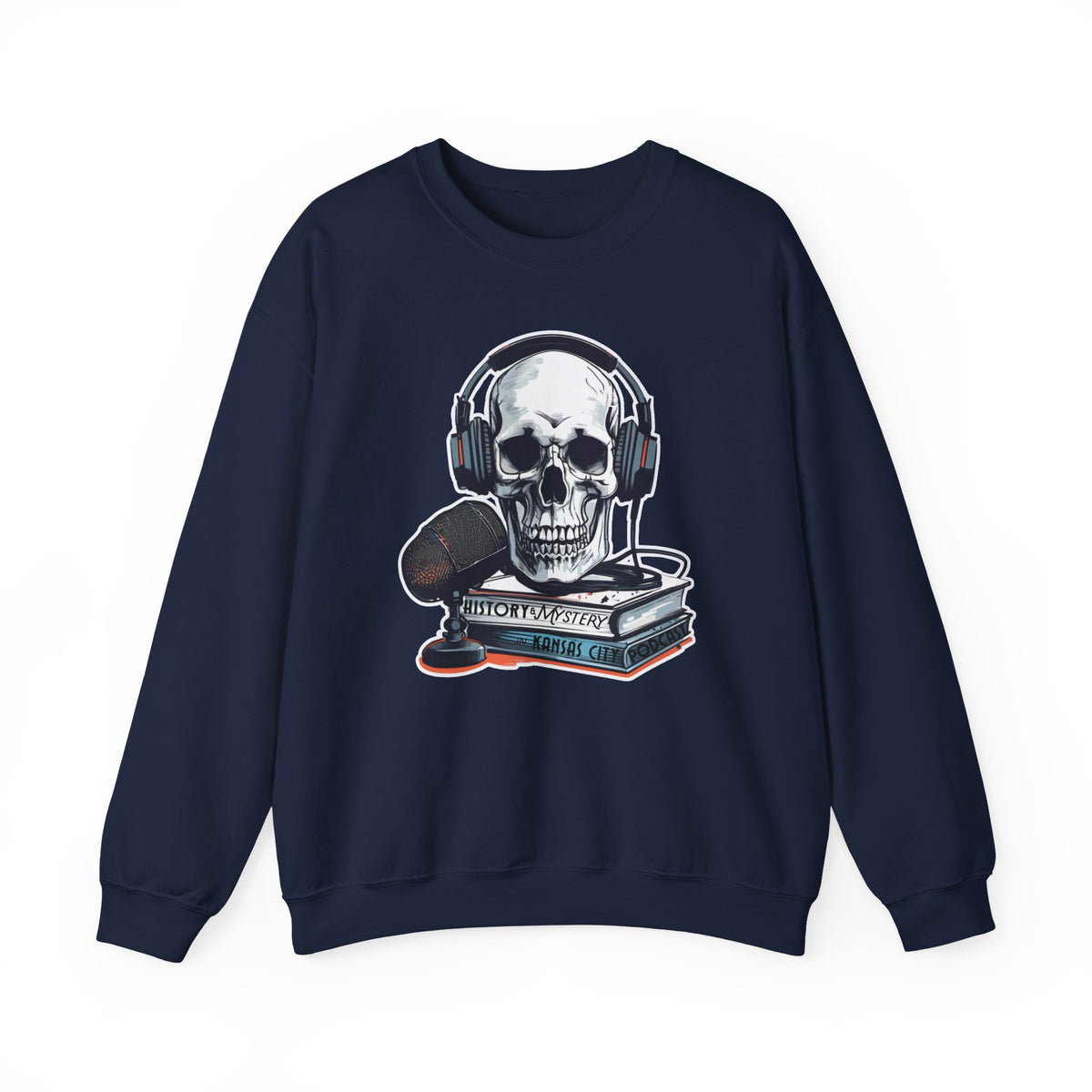 History & Mystery in Kansas City Podcast Crewneck Sweatshirt
