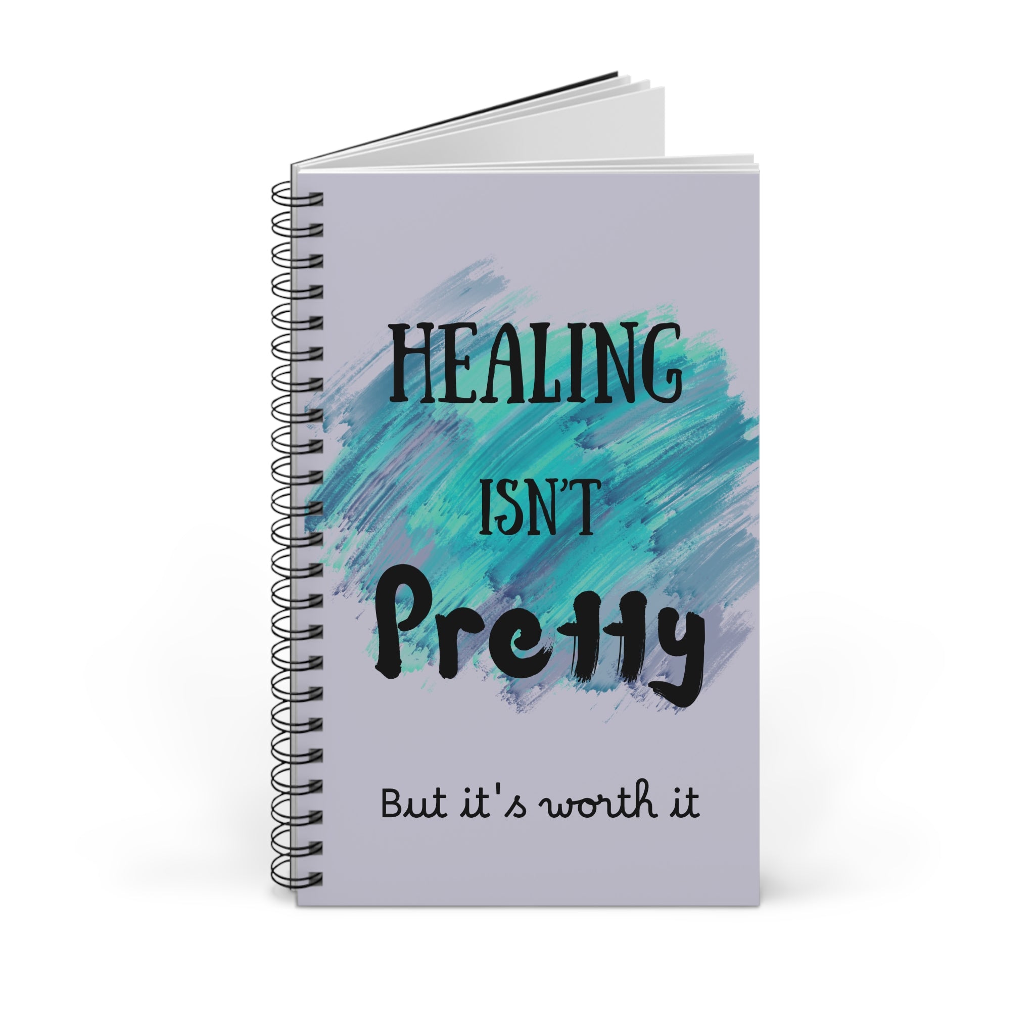 Personizable Spiral Journal — Inspirational Recovery Notebook