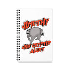 'Jimothy: New Cryptid Alert' Spiral Journal — Funny Personalized Name Notebook